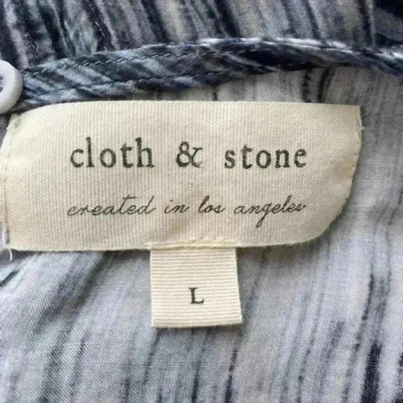 Anthropologie Cloth and Stone Doria Blouse Size Large - Picture 6 of 14